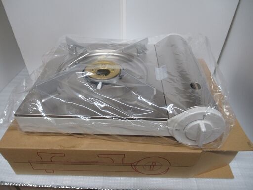 未使用品　無印良品　カセットコンロ　　カセットこんろ 型番：ＲＫ‐１　薄型　日本製　約1.80kg　\t取扱説明書