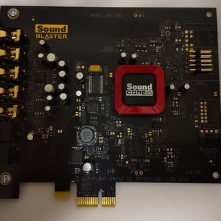 クリエイティブ サウンドブラスター Z  PCIe  サウンドカード
