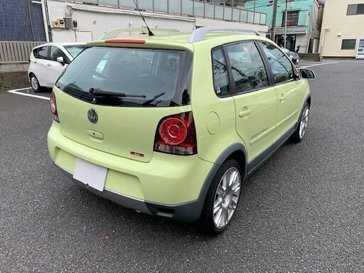 クロスポロ希少「ライム」カラーナビ・ETC (ジョーショー) 用賀のポロ