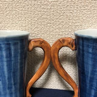 ペアカップ　波佐見焼き　大新窯の画像