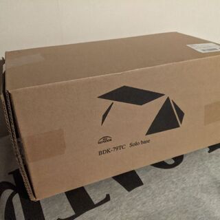 値下げしました【未開封品】BUNDOK(バンドック) ソロベース...