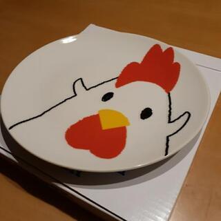 からあげクンのお皿 (ローソン景品)の画像