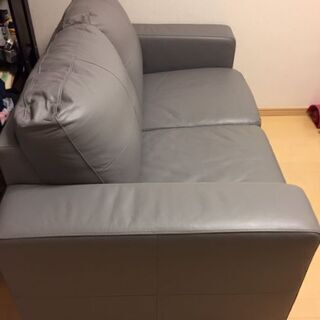 美品 ソファ ネイビー