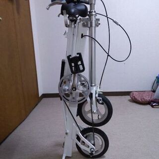 折り畳み自転車 Pacific cycles carryme 白