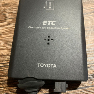 【値下】トヨタ純正　車載ETC 中古