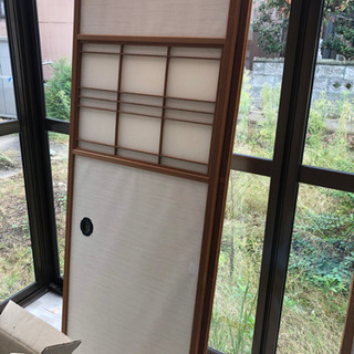 古い襖　×3の画像