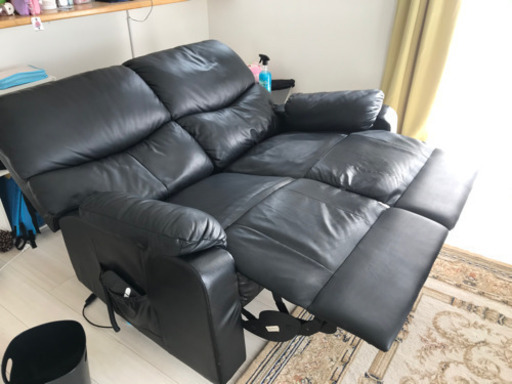 2人掛けリクライニングソファー