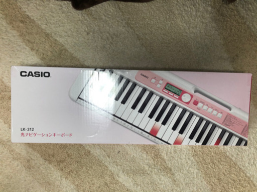 電子ピアノ　CASIO LK312 新品