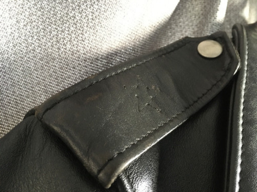 shott ダブルライダース size 38 牛タグ後期　★ワンスター  訳アリ