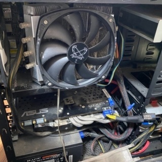 【引取限定】自作ゲーミングPCとモニター