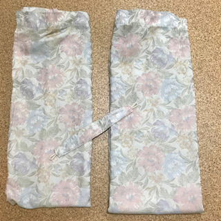 和風　カーテン　花柄　和柄