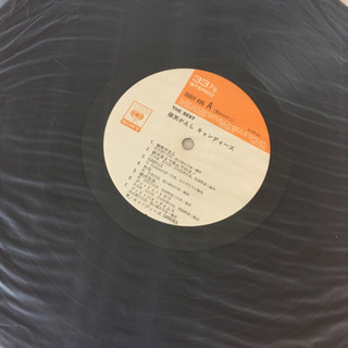 LPレコード キャンディーズの画像