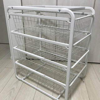 【お取引中】IKEA ワイヤーバスケット　チェスト