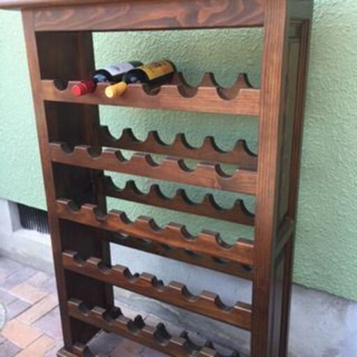 ワインラック 木製 輸入家具　アンティーク