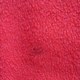 おしゃれ赤コートの画像