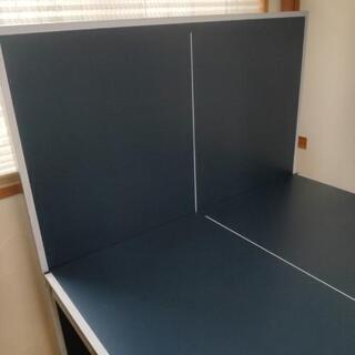 IGNIO/イグニオ 卓球台 6畳間 家庭用サイズ セパレート キャスター付き 1人打ち対応の画像