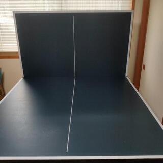 IGNIO/イグニオ 卓球台 6畳間 家庭用サイズ セパレート キャスター付き 1人打ち対応の画像