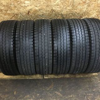 DUNLOP WINTER MAXX LT03 205/70R17.5 115/113L LT 17.5インチ トラックタイヤ スタッドレス 6本 2019年製 ダイナ等　(TE361) クレジットカード QR決済可能