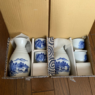 有田焼 徳利、お猪口セット(新品未使用)