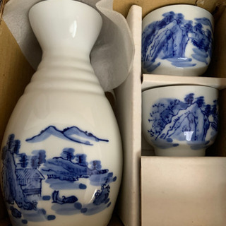 有田焼 徳利、お猪口セット(新品未使用)の画像