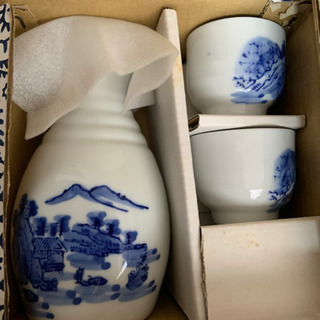 有田焼 徳利、お猪口セット(新品未使用)の画像