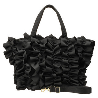 ✨ヨシミレースシリーズ入荷しました✨2ウェイフリルトートバックの画像