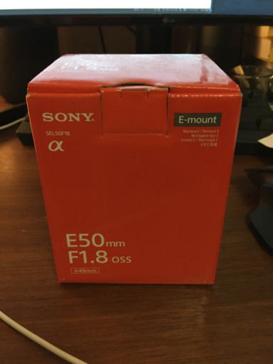 新品　SEL50F18 保証書付き