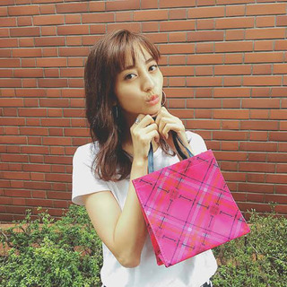 💖サマンサアイミー×CanCamのチェックバッグ💖の画像