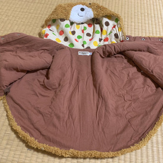 フリースポンチョ(MIKIHOUSE)の画像