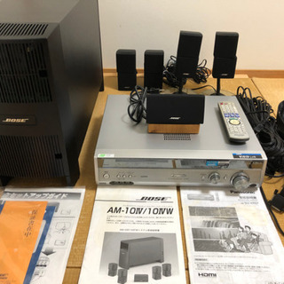 BOSE 5.1ch スピーカーシステム AM-10Ⅳ＋AVアンプ付
