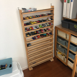 トミカ　収納ラック　棚　自作　DIY 