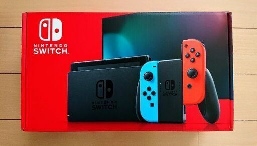 【新品未開封】Nintendo Switch　JOY-CON ネオンレッド/ネオンブルー