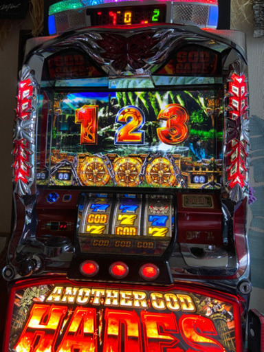 スロット実機　ハーデス　データランプ付き