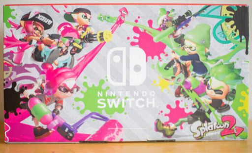 【先着1名】Nintendo Switch本体＋スプラトゥーン2\u0026ジョイコンセット