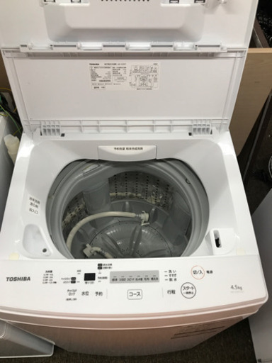 東芝　2019年製　洗濯機