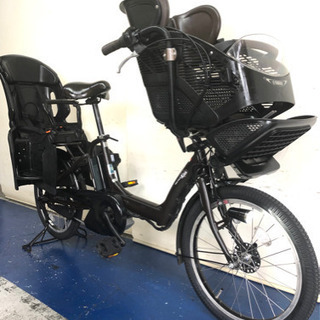 ヤマハ パスキッスミニ 20インチ 3人乗り 12.3ah 最新バッテリー 電動