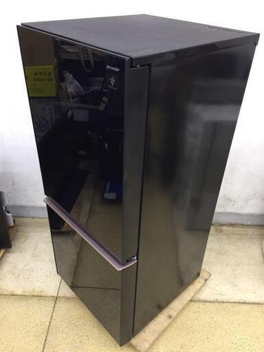 R30　美品！SHARP 2ドア冷蔵庫 SJ-GD14D-B 2018