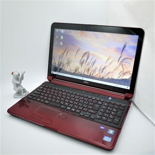 富士通 Corei7 メモリ8GB 新品SSD512GB ノートパソコン