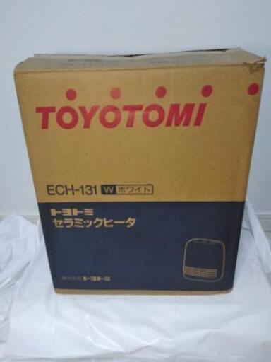 TOYOTOMI  トヨトミセラミックヒーター　ECH-131 稼働品