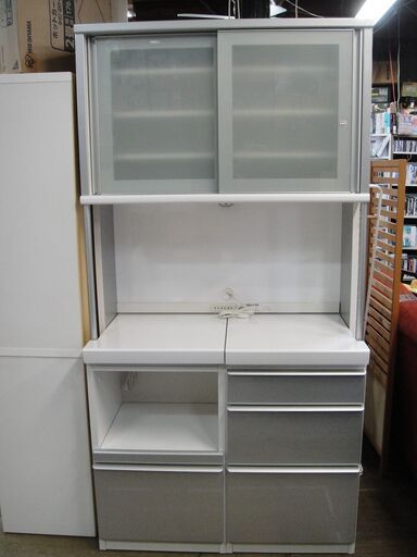 松田家具（九州大川）　ゼウス　キッチンボード　レンジボード　食器棚　家電ボード