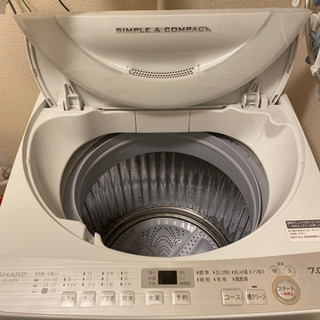 SHARP 洗濯機 ES-GE7B