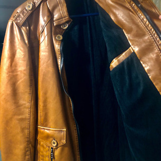 PV レザージャケット　未使用　イギリス製　免税店で購入　（$770ドル）・PV leather jacket unused, made in the UK, purchased at a duty free shop ($ 770)の画像