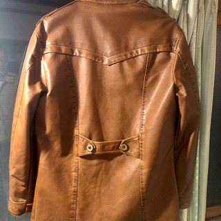 PV レザージャケット　未使用　イギリス製　免税店で購入　（$770ドル）・PV leather jacket unused, made in the UK, purchased at a duty free shop ($ 770)の画像