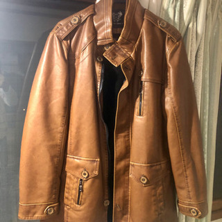 PV レザージャケット　未使用　イギリス製　免税店で購入　（$770ドル）・PV leather jacket unused, made in the UK, purchased at a duty free shop ($ 770)の画像