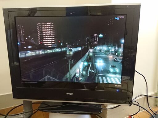 byd:sign★22インチDVDテレビ★HDMI入力★作動確認★配達サービス