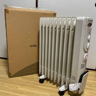 オイルヒーター　現金決済