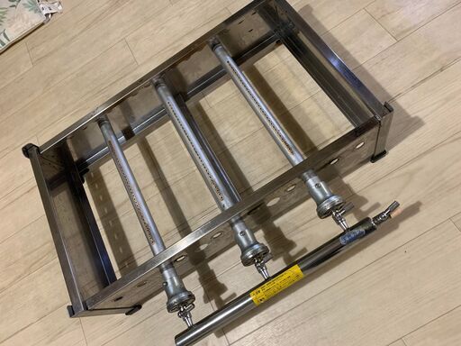 業務用 鉄板焼き器 ガスグリドル小 油受け付 天然ガス用 都市ガス お好み焼き