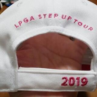 女性用ゴルフ帽子の画像