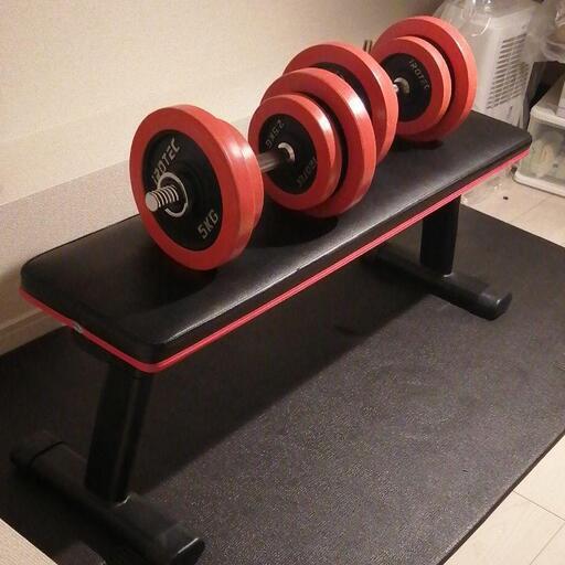 ダンベル　トレーニングセット：IROTEC(アイロテック)