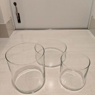 イケア 花瓶 CYLINDER シリンデル[期限:10/20]